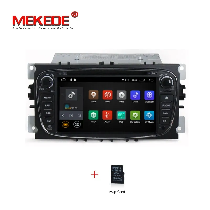 Excellent Android 7.1 Quad core 2 Din 7 Inch Car DVD RADIO Player For FOCUS 2 /MONDEO/S-MAX/CONNECT 2008-2011 With Wifi GPS BT 2G RAM 4G 0 Excellent Android 7.1 Quad core 2 Din 7 Inch Car DVD RADIO Player For FOCUS 2 /MONDEO/S-MAX/CONNECT 2008-2011 With Wifi GPS BT 2G RAM 4G 0