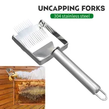 Stainless Steel Honey Scraper Fork Beekeeping Honey Uncapping Bee Hive Beekeeping Bee Scraper Shovel Tools Honey Knife Stainless Steel Honey Scraper Fork Beekeeping Honey Uncapping Bee Hive Beekeeping Bee Scraper Shovel Tools Honey Knife