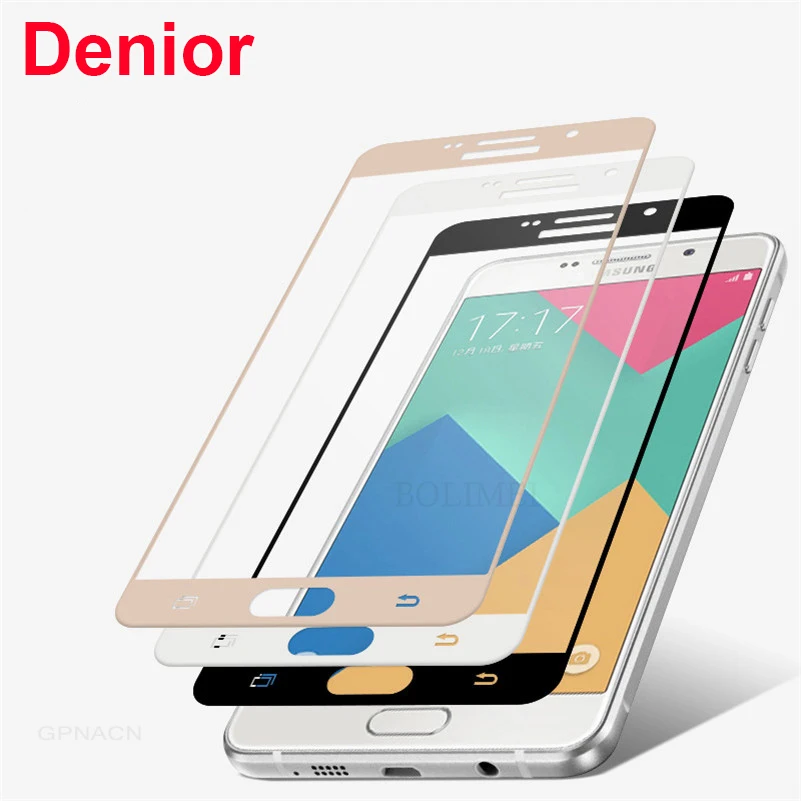 

9H 2. 5D Full Cover Tempered Glass Protector For Samsung Galaxy A6+ A8 2018 A3 A5 A7 J7 2017 J3 J4 J5 J6 2018 Glass Screen Film