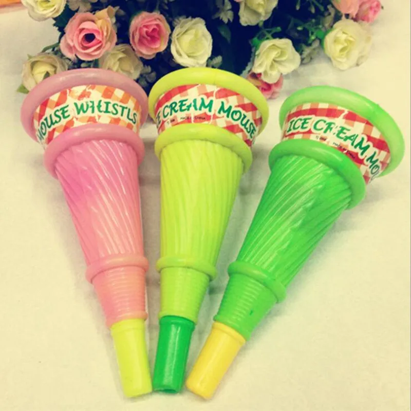 Ice Cream Blowout Roll Blow Outs Kids Children Party Noise Maker