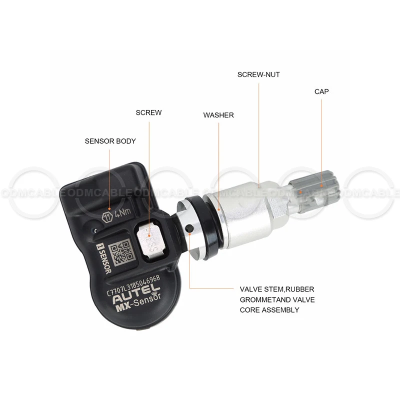 

433&315 Mhz MX-Sensor TPMS PRO Autel MaxiTPMS PAD TPMS Sensor Programming Accessory Device automotive tire pressure tool