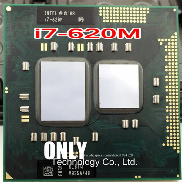 Процессор intel для ноутбука I7-620M SLBPD I7 620M SLBPD 2,66G-3,33G/4 M HM55 HM57 LGA 1156