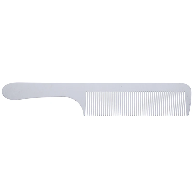 Stainless Steel Hair Brush Comb Hairdressing Hairbrush Comb Salon Anti-static Hair Cutting Comb Ultra-thin Hot Sale