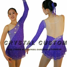 Лидер продаж, платье для фигурного катания на заказ для детей, модные новые Брендовые платья для катания на коньках для девочек, DR3582