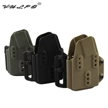 VULPO Тактический Kydex AR Mag Carrier 5,56 мм Сумка для журналов для ремня BK de FG Охота страйкбол