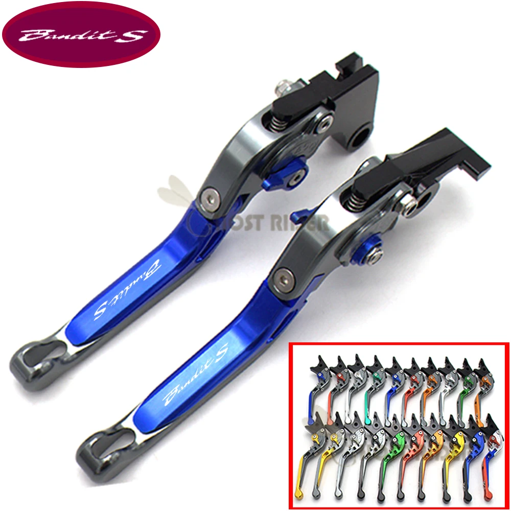 With Laser Logo Bandit S cnc Moto Brake Lever Clutch Part For SUZUKI 650 2015 Motorcycle Bike Cable Handle Grip | Автомобили и
