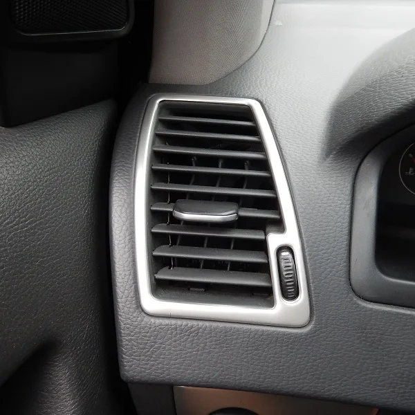 

Stainless Steel side air conditioning vent AC outlet decorative frame cover trims for Volvo XC90 2008 2009 2010 2011 2012 2013