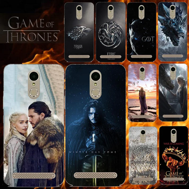 

Painted Case For ZTE Blade A602 Case Silicone Cases For ZTE A602 A 602 Protective Phone Back Cover for Game Of Thrones Seasons 8