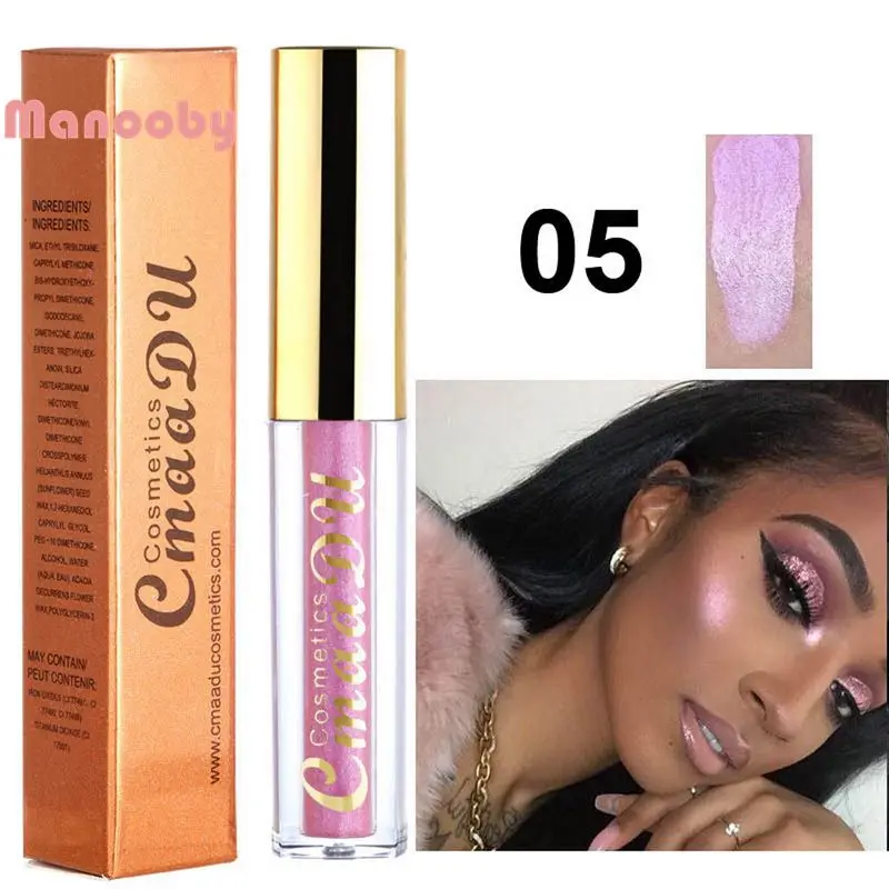 

Manooby Illuminator Maquiagem Face Brighten Liquid Shining Highlighter Glitter Skin Shimmer Makeup Liquid Highlight Cosmetics