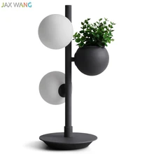 JW скандинавские креативные современные макароны с шариками, настольные лампы для гостиной, спальни, прикроватные лампы для учебы, чтения, домашнего освещения, декора