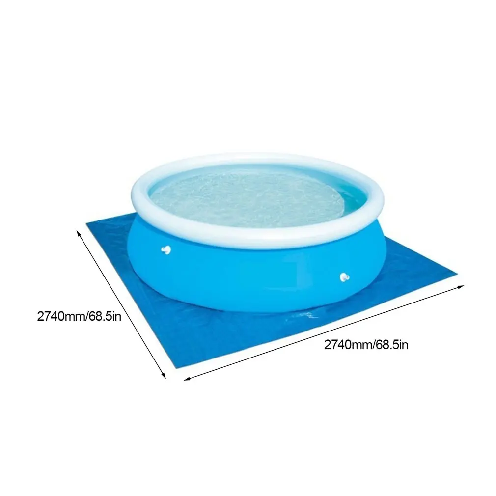 Hot Sale Large Size Swimming Pool Round Ground Cloth Lip Cover Dustproof Floor Cloth Mat Cover for Outdoor Villa Garden Pool