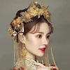 HIMSTORY Traditional Hair Sticks Chinese Bridal Hairpins Headpiece Vintage Hairwear Beads Handmade Bride Wedding Hair Accessory ► Photo 2/6