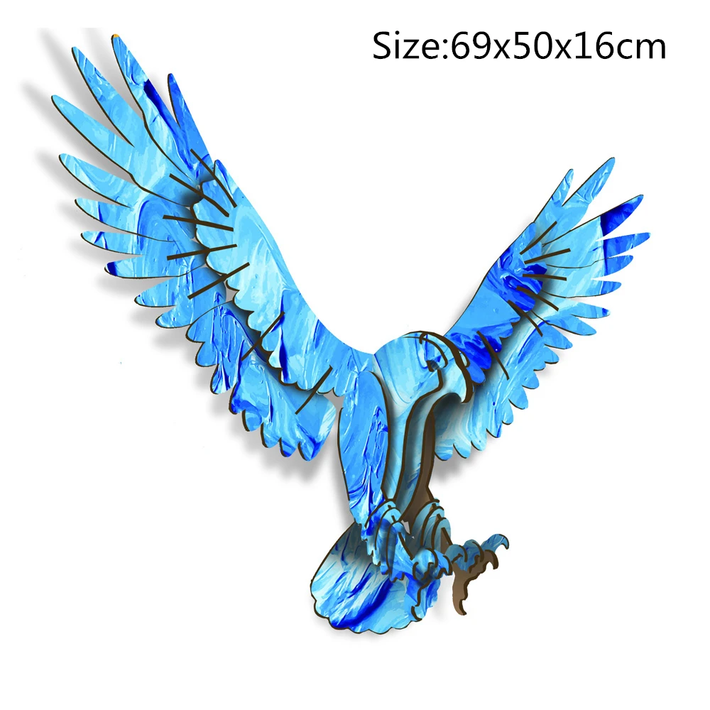 69cm DIY 3D Wooden Eagle Unicorn Art Home Office Wall Hanging Decoration Storage Holders Racks Home Decoration Accessories 69cm DIY 3D Wooden Eagle Unicorn Art Home Office Wall Hanging Decoration Storage Holders Racks Home Decoration Accessories