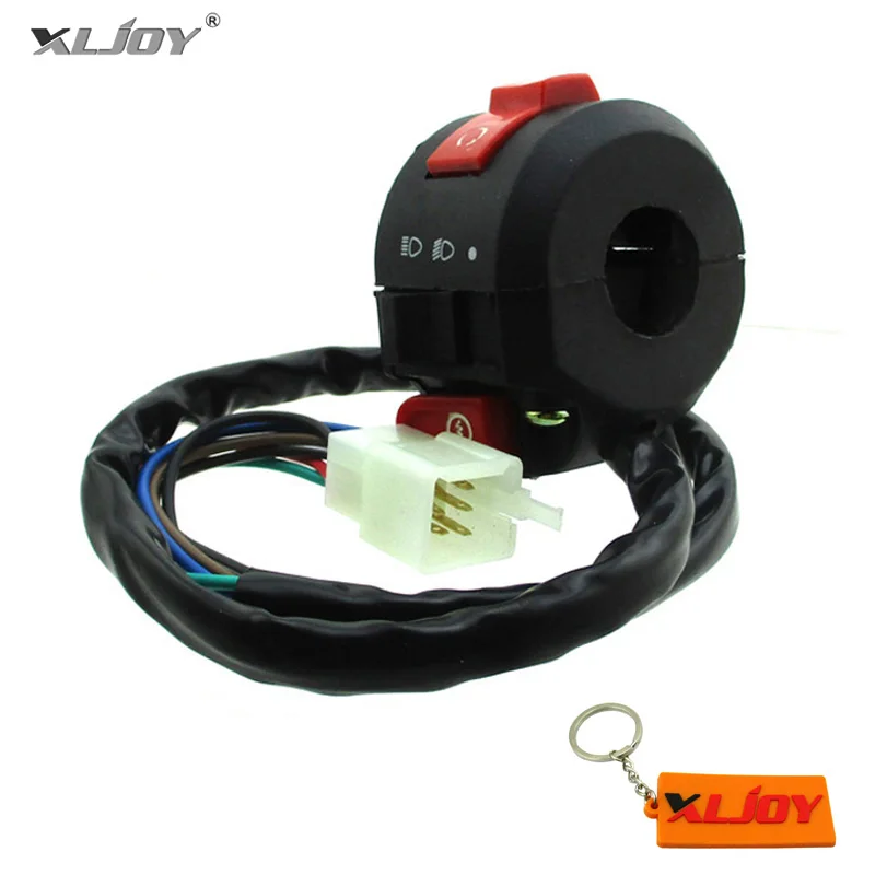 XLJOY 7 провод Kill Starter ATV головной выключатель света в сборе для SUNL Roketa Kazuma Coolster 50cc 70cc 110cc 125cc ATV