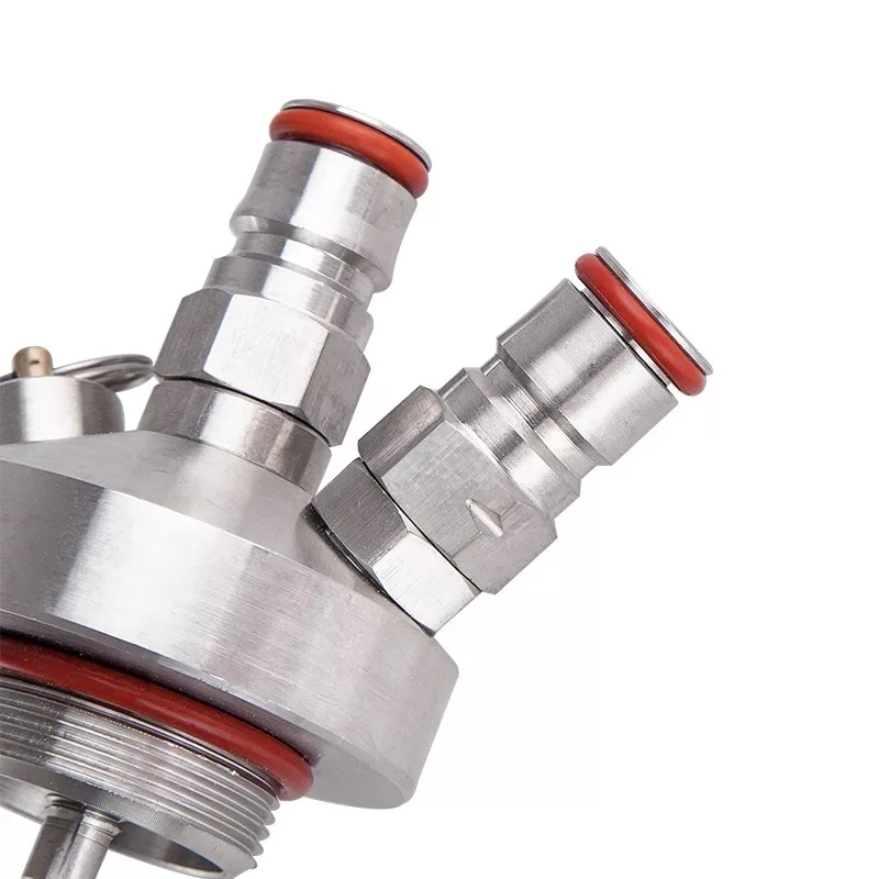 Cena Ball Lock Mini Keg Tap dozownik do Mini beczka na piwo 304 dozownik ze stali nierdzewnej Growler Homebrew Spear 3.6L 5L 10L piwo narzędzie