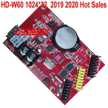 HD-W60 1* HUB08 2* HUB12 1024*32 USB и wifi одиночный и двойной цветной светодиодный дисплей контрольная карта HD W60 HD-W6B Лидер продаж