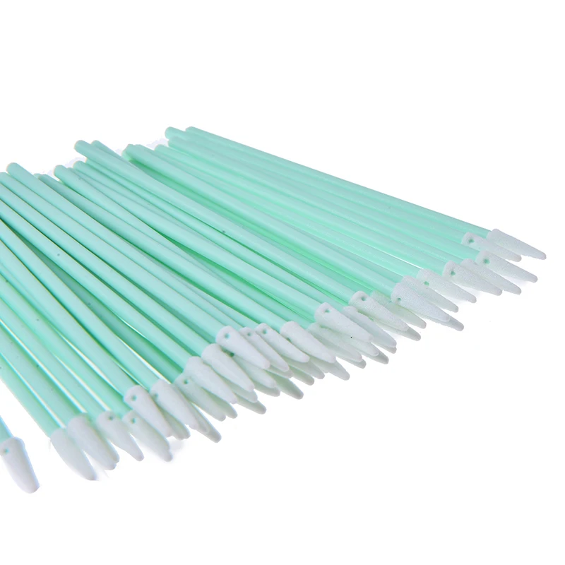 50 Pack Cleaning Swab Bud Sponge Stick For Solvent Format Inkjet Printer