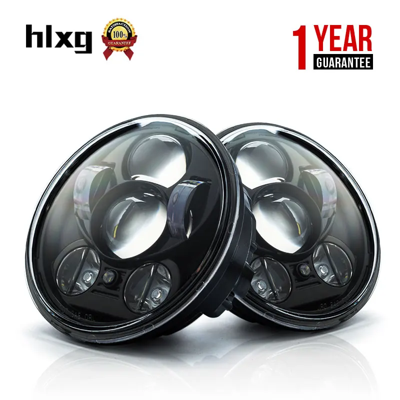 

Project Harleys Daymakers 5.75 inch LED Headlamp 5 3/4 inch Daymakers LED For Sportsters Headlight Kit