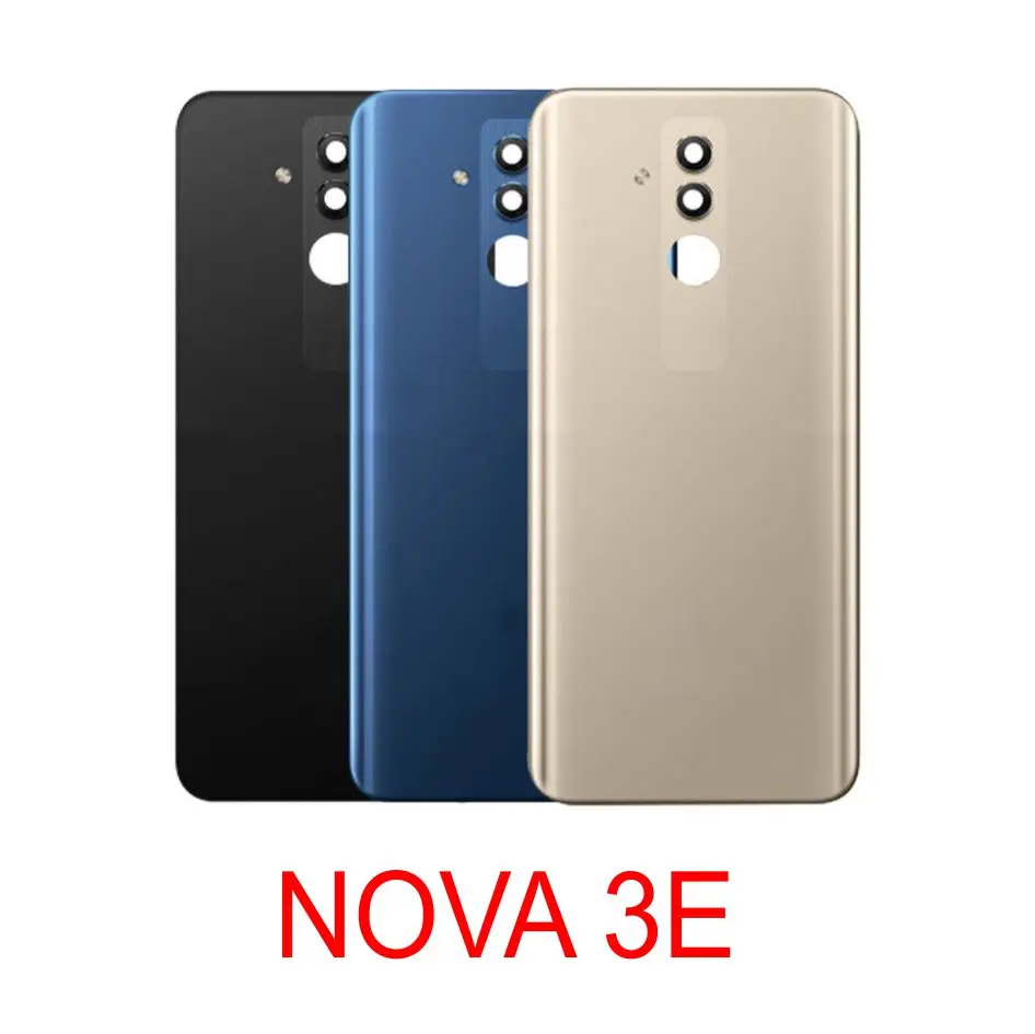 Применимо к huawei Nova 3 батареи крышка заднего стекла 3e сзади корпус для 3I