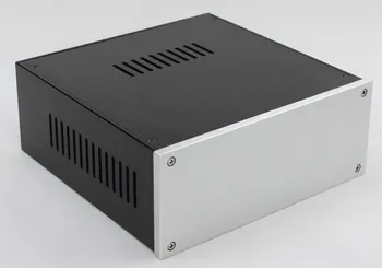 

E-014 CNC All Aluminum Chassis Case Box Cabinet for DIY Audio Power Amplifier 219mm*90mm*228mm
