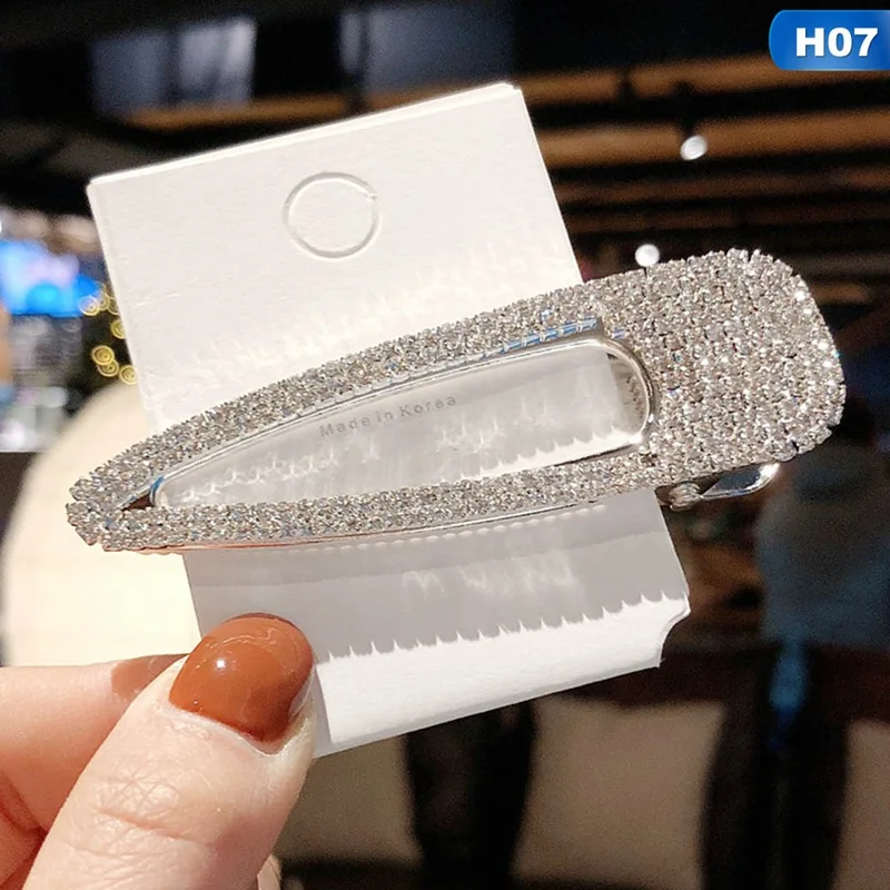 Модная жемчужная заколка для женщин Элегантный корейский дизайн защелкивающаяся заколка для волос Золотой/Серебряный металлический сплав заколка для волос Капля воды Свадьба