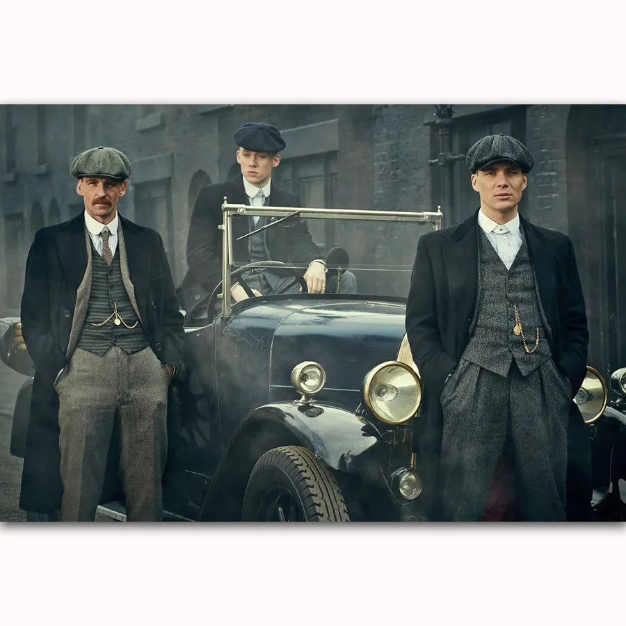 Hot Peaky Blinders Cillian Murphy TV Show Series Art Silk Poster Decor 24x36