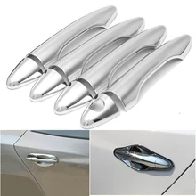 ABS Cromato Auto Esterno Fuori Porta Maniglia Coppa Bowl Modanatura Della Copertura Trim Modanature Per Hyundai Tucson IX35 2010-2012