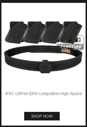 IPSC подсумок для журналов, кобура USPSA IDPA для соревнований, для стрельбы, тактическая, вращающаяся на 360 градусов, скоростной стрелок, чехол для пистолета