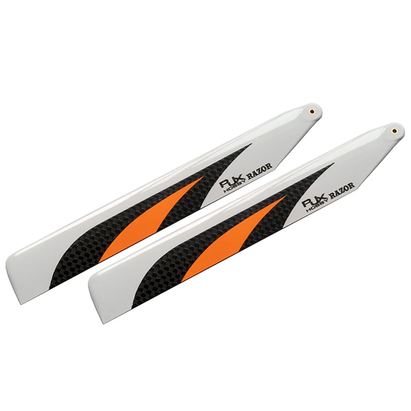 

2PCS 155mm Main Rotor Blade Propeller Trio 180CFX Porps Replacement Bolt Hole 1.6mm Parts for R/C Mini Helicopter RC Heli Model