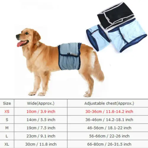 Useful Male Pet Dog Puppy Belly Wrap Band Diaper Nappy Pants Sanitary Underwear |