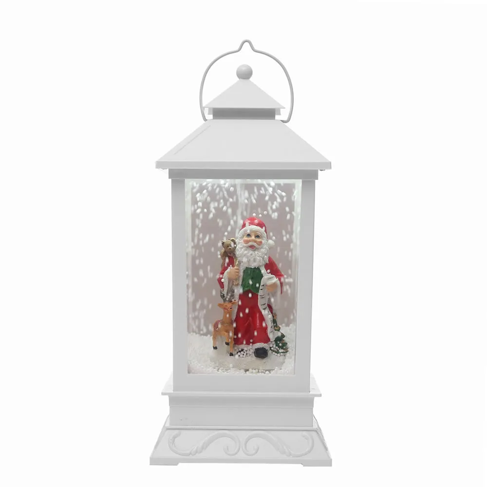 Снежный дрейфующий Римский куб снежный глобус водный шар светильник музыкальная шкатулка мы желаем вам счастливого Рождества дорогой Рождественское украшение для дома подарок