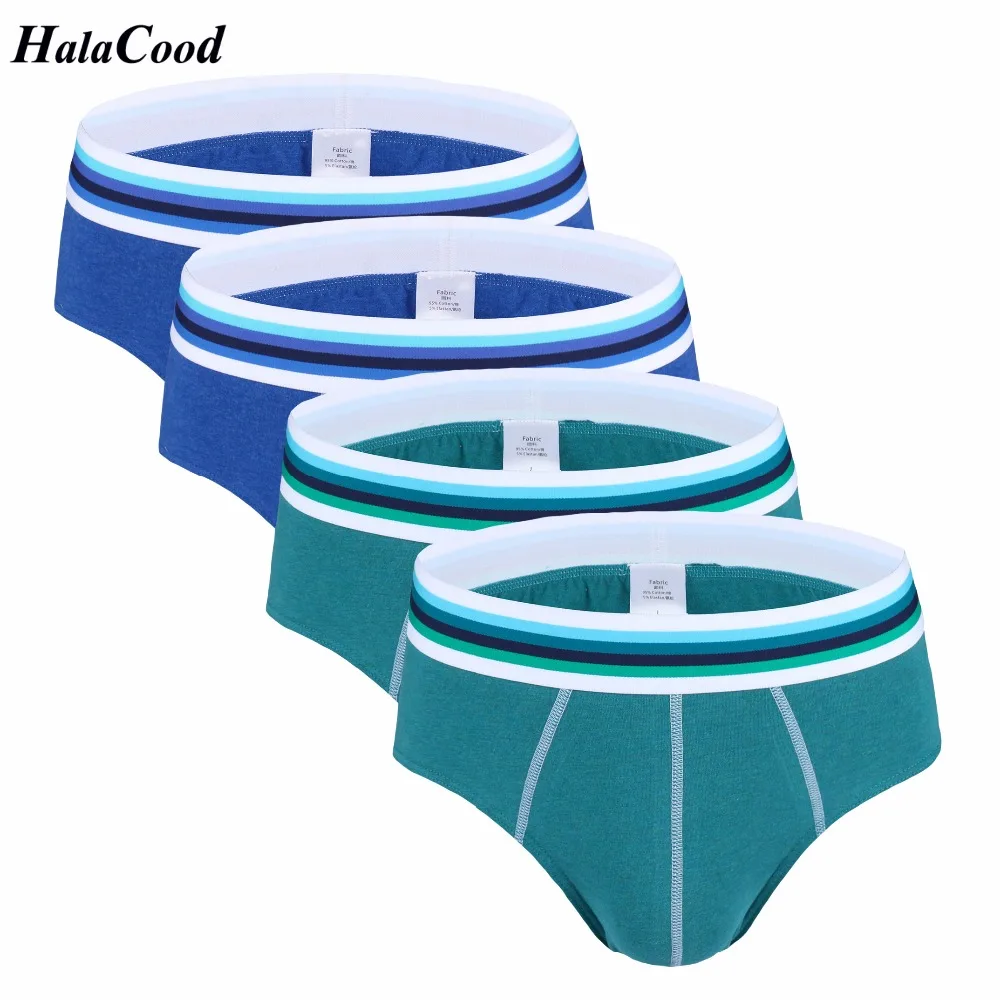 

4Pcs/lot New Arrival Men Briefs Underwear Sexy Men Briefs Shorts Cotton Mens U Convex Pouch Slip Cuecal Male Panties Underpant