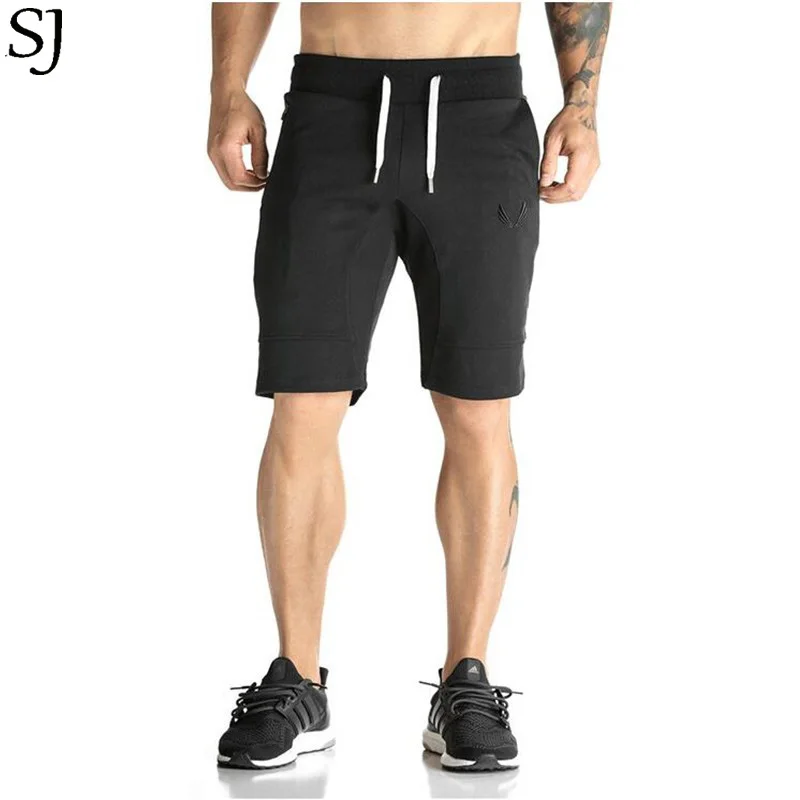 Image Man Shorts Men s Short Trousers 2016 Casual Calf Length Jogger Mens Shorts Sweatpants Fitness Man Workout Cotton Shorts
