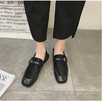 

Ho Heave 2019 New Style Shoes Women Casual Pumps Leopard Print Women Spring Autumn Slip-On Shoes Woman Low Heel Lady Shoes