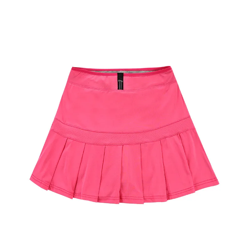 الرياضة المرأة التنانير التنس Skorts الريشة التنانير تشغيل Boufancy قصيرة Feminino كولوتيس مطوي تنورة التنس للفتيات