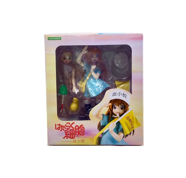Anime Cells at Work White Blood Cell Red Blood Cell Hataraku Saibou Actions Figure  (13)