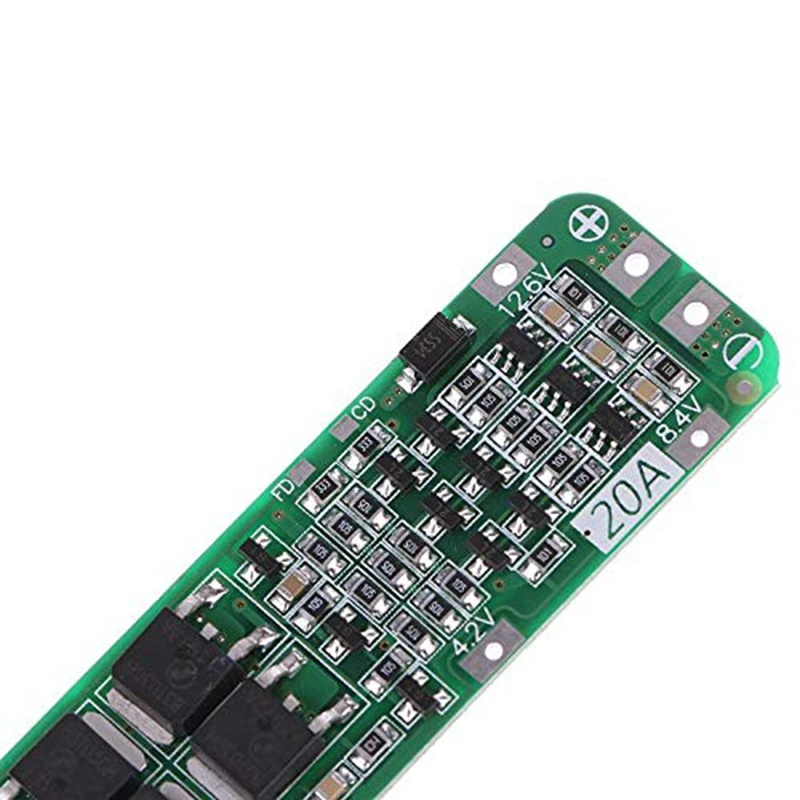 3S 20A литий ионная литиевая батарея 18650 зарядное устройство Pcb плата защиты Bms для