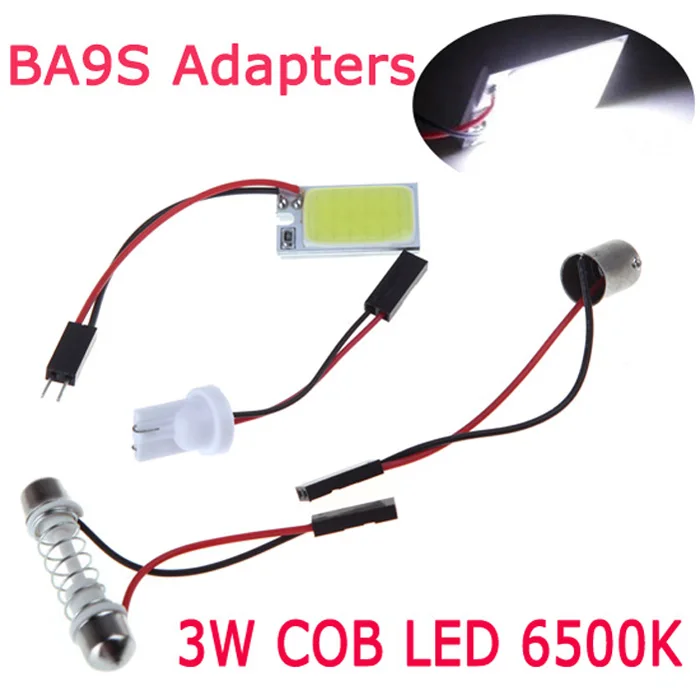 Buy 3W 12V 18 COB Car LED Light Bulb Dome Festoon
