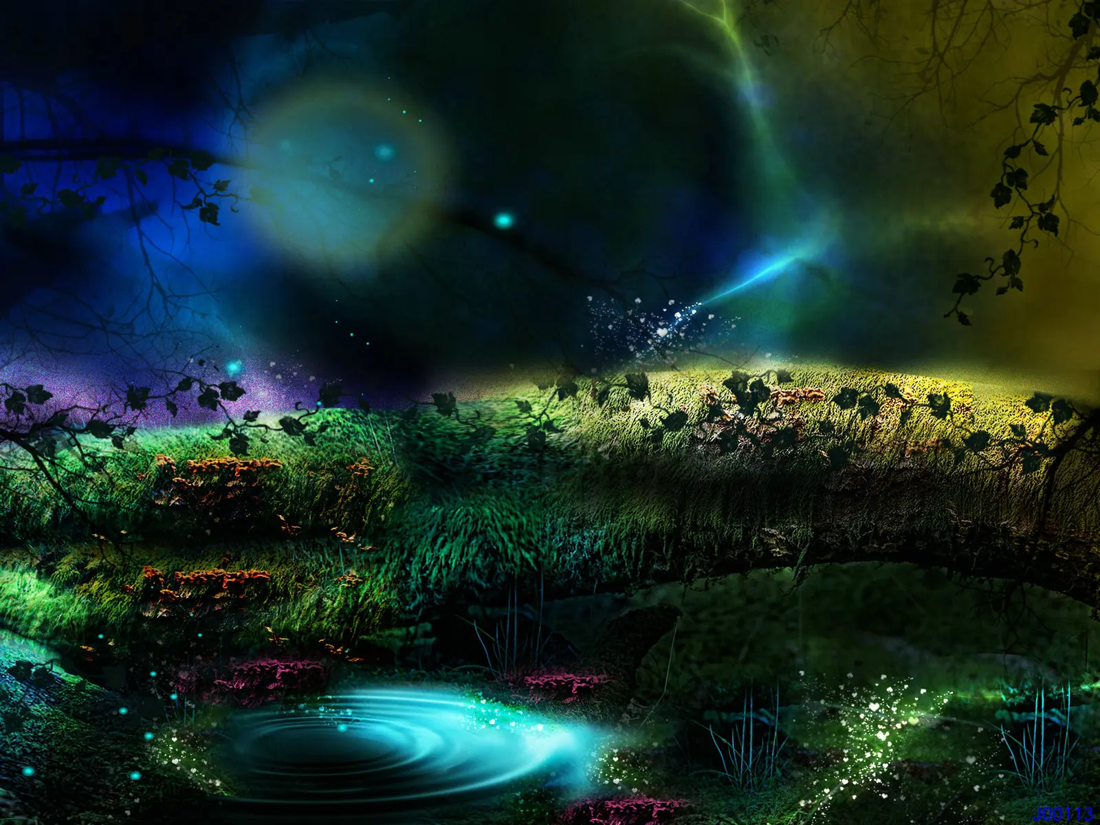 

Scenery Studio Backdrops Photo Shoot Background Fond Pour Studio Photographe Water Moon Meadow Background Backdrop