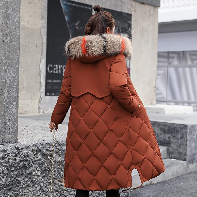 Goede Beieuces Winter Jas Vrouwen Faux Fur Hooded Parka Jassen Vrouwelijke Lange Mouwen Dikke Warme Sneeuw Wear Jacket Jas Mujer Gewatteerde tops
