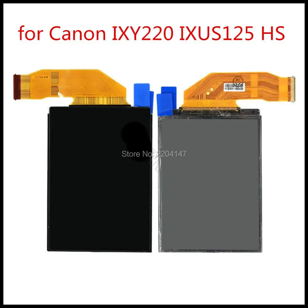 LCD Display Screen For CANON IXUS230 IXUS125 IXY600F IXUS255 IXY610F Camera Without Backlight