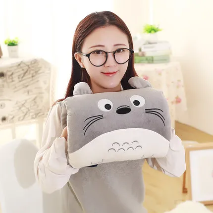 kids cute gift Winter Cartoon Plush Toys Hand Warmer Cartoon Animals Soft pillow Hand Hold Warm Cushion Gift. Non electrical 1