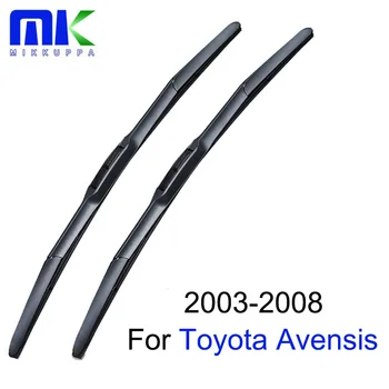 

Mikkuppa Wiper Blades For Toyota Avensis 2003 2004 2005 2006 2007 2008 Pair 24"+16" Windshield Windscreen Wiper Car Accessories