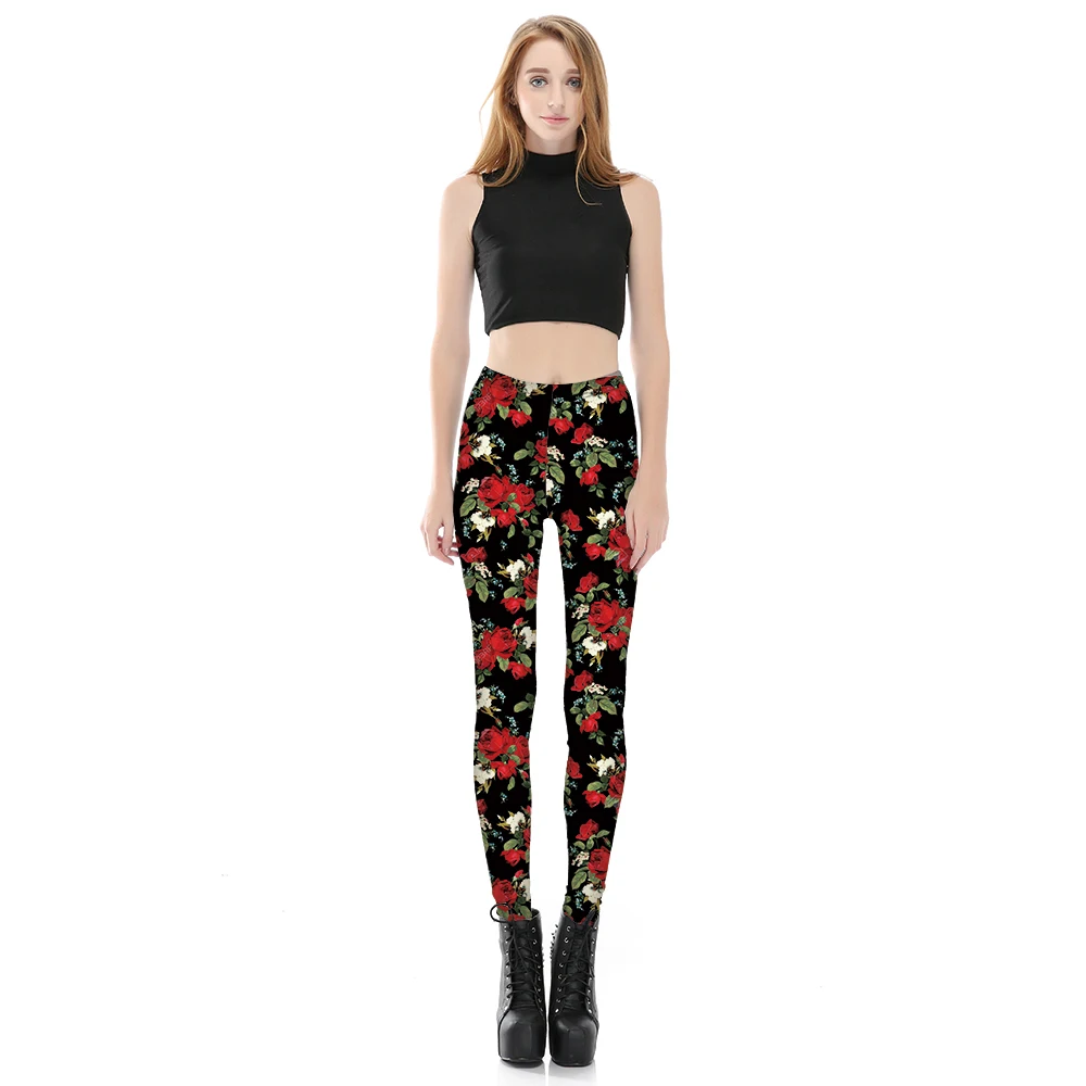 Nandi Poesie Donne Leggings Gothic Rose Legging Nero Gotico Pantaloni A  Vita Bassa Sexy Leggins Allenamento Legins Youth Slim Pantaloni Elastici  Lgs3827|black leggings|women leggingsleggins workout - AliExpress
