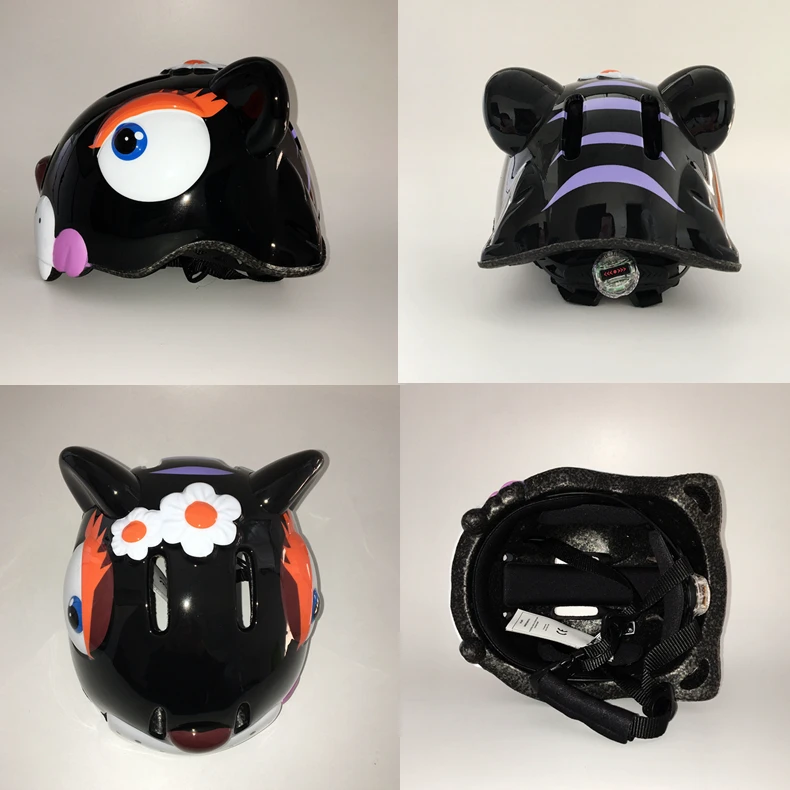 Kids Cartoon Cycling Helmet Ultralight Children's Bicycle Helmets light Outdoor Safety Skating Animal Helmet Road Bike Helmets15