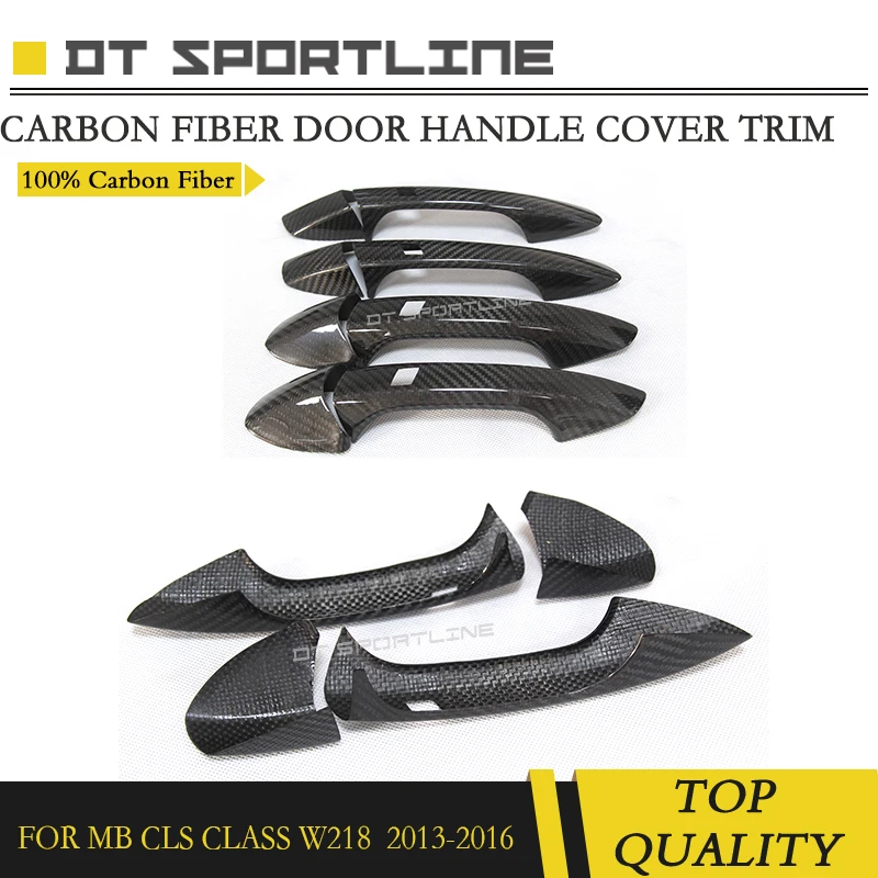 

For Mecedes CLS Class W218 CLS300 Carbon Fiber Door Handle Cover TRIM 2013-2015 Exterior trims