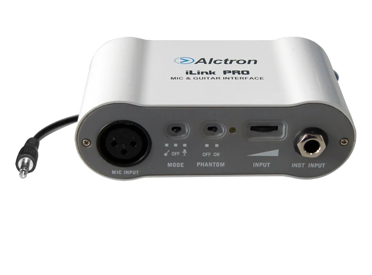 

Original ALCTRON I-LINK PRO AUDIO RECORDING INTERFACE FOR iOS DEVICES for iPAD iPHONE iPOD with 48V power supply