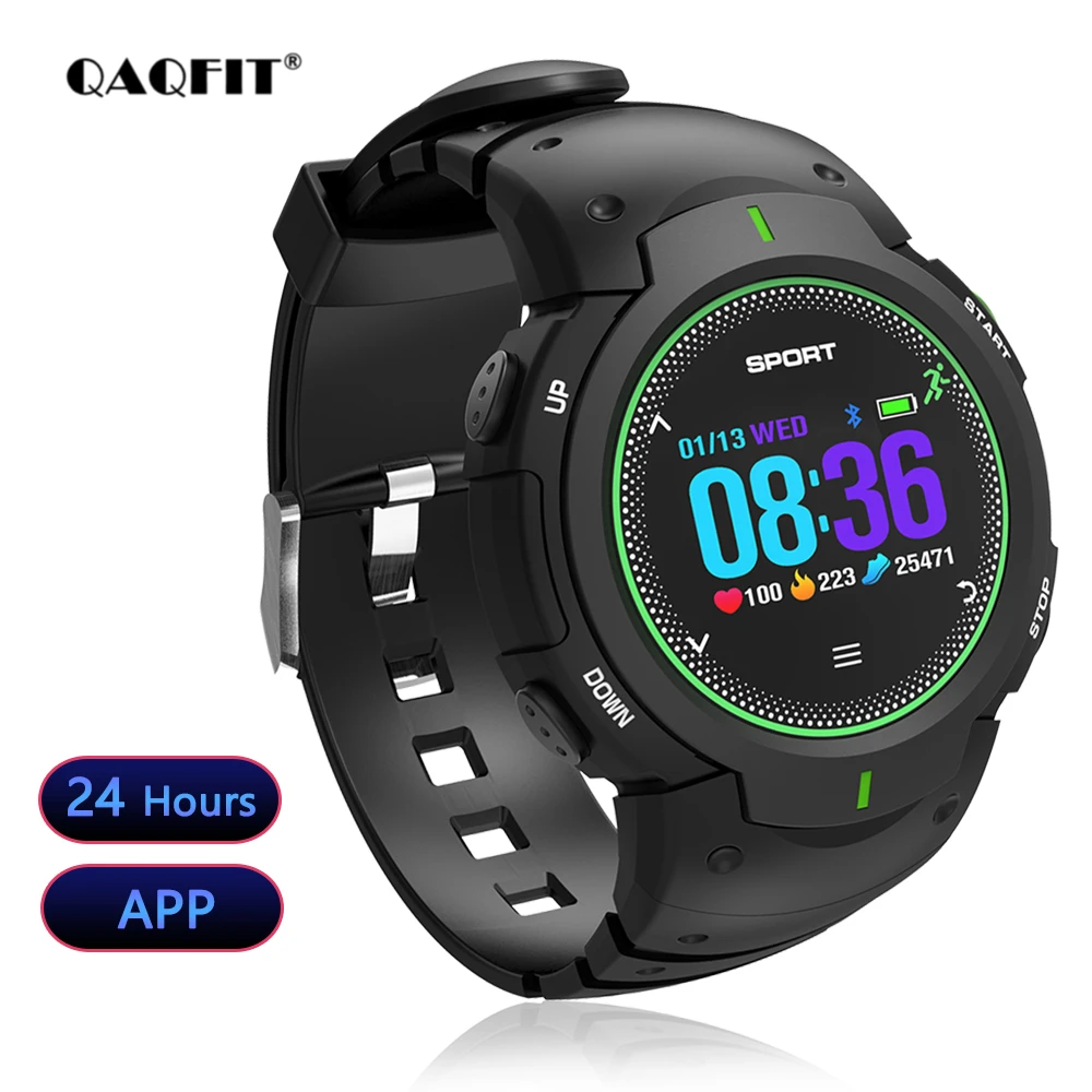 

QAQFIT F13 Smart Watch Waterproof IP68 Smartwatch Bluetooth Heart Rate Monitor Remote Camera Sports Wristband PK F6 F7 KW18