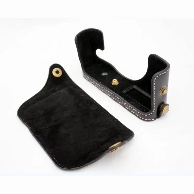 Чехол из искусственной кожи с полукорпусом для SONY RX1R RX1RII RX1RM2 сумка камеры