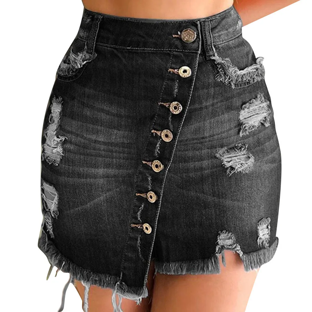 SAGACE, летние шорты размера плюс, женская модная джинсовая юбка-карандаш, шорты с высокой талией, джинсовая юбка кэжуал, для путешествий,, 10 июля